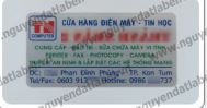 Tem Decal phủ bạc